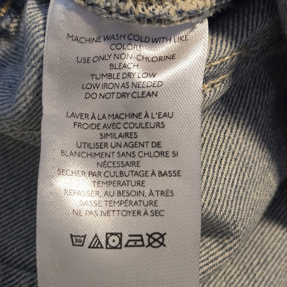 Free People We The Free Womens Palmer Cuffed Denim Jeans Size 29 - Picture 8 of 10